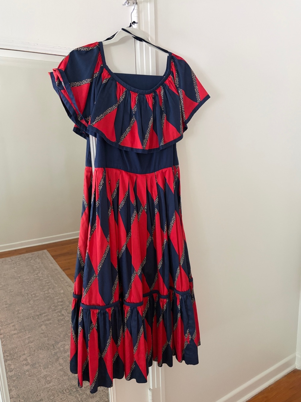 Vintage Marie Leavell Midi Dress
